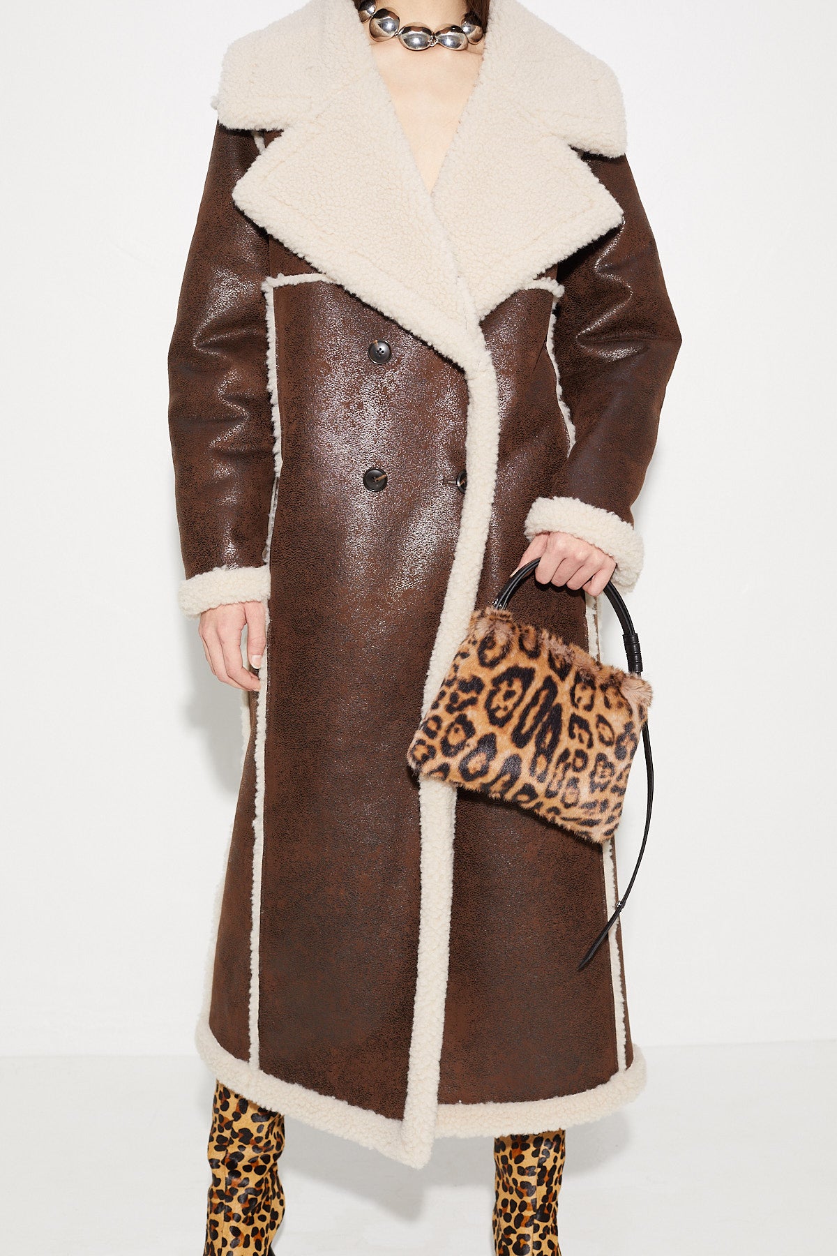 Jetz Coat in Choco Brown