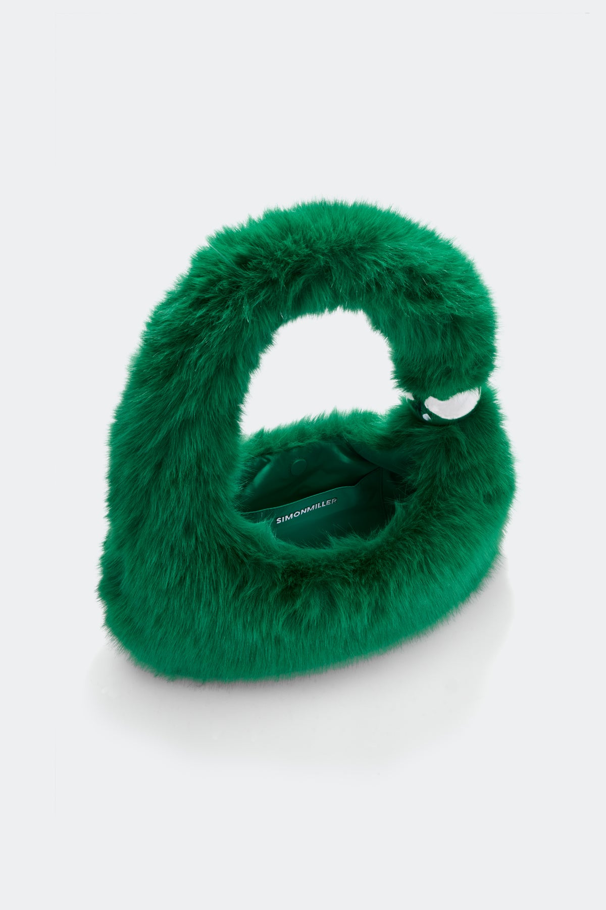 S1014FAUXFURFIGURESBAGGREEN